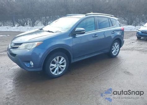 2014 Toyota Rav4 Limited z USA, uszkodzony, nr VIN 2T3DFREV3EW137543